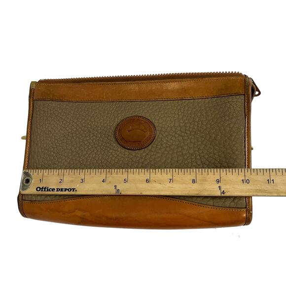 Vintage Dooney & Bourke All Weather Leather Crossbody Pouch - Picture 9 of 9